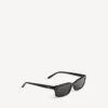 Gafas de sol rectangulares para uso diario en color negro Gafas de sol rectangulares para uso diario en color negro