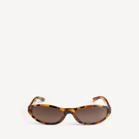 Gafas de sol redondas Neo en color havana moteado