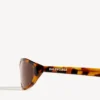 Gafas de sol redondas Neo en color havana moteado Gafas de sol redondas Neo en color havana moteado