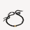 Gargantilla «nano ribbon bb» para mujer en negro/oro brillante Gargantilla «nano ribbon bb» para mujer en negro/oro brillante