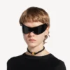 Gargantilla «nano ribbon bb» para mujer en negro/oro brillante Gargantilla «nano ribbon bb» para mujer en negro/oro brillante