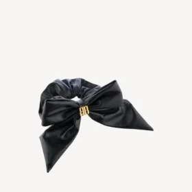 Goma para el pelo Clemence XL para mujer en negro/dorado