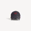 Gorra clásica Laurel en negro/rojo desgastado Gorra clásica Laurel en negro/rojo desgastado
