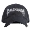 Gorra con contorno metálico DIY «Negra» 771963410B21702