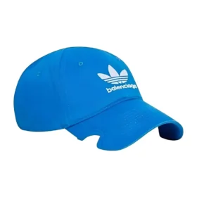 Gorra con el logotipo de Balenciaga x adidas Trefoil «Azul y blanco» 723749410B2-4877