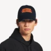 Gorra con logotipo para hombre en azul marino
