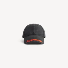 Gorra con logotipo para hombre en negro Gorra con logotipo para hombre en negro