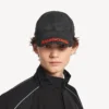 Gorra con logotipo para hombre en negro Gorra con logotipo para hombre en negro
