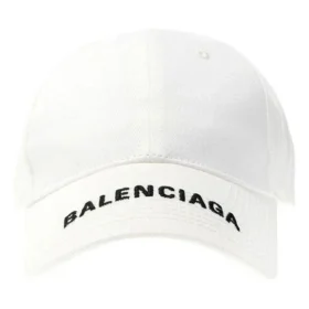 Gorra con visera y logotipo «Blanco Negro» 531588-410B2-9060