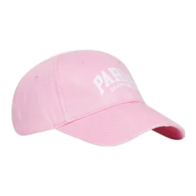 Gorra de béisbol con el logotipo de París «Light Pink White» 680748410B20697