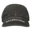 Gorra de béisbol con logotipo de Denim lavado «Negro/Blanco» 617160-4A2B4-1077