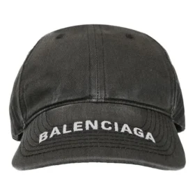 Gorra de béisbol con logotipo de Denim lavado «Negro/Blanco» 617160-4A2B4-1077