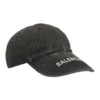 Gorra de béisbol con logotipo de Denim lavado «Negro/Blanco» 617160-4A2B4-1077