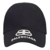 Gorra de béisbol con visera y logotipo BB «Negro» 577548410B21077
