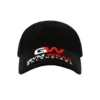 Gorra de béisbol de algodón para gimnasio «Negra» 623903-310B2-1000