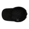 Gorra de béisbol de algodón para gimnasio «Negra» 623903-310B2-1000