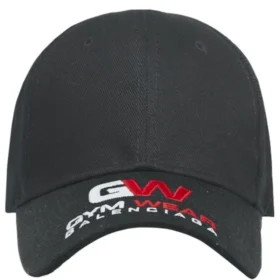 Gorra de béisbol de lona Gym Wear «Negra» 623903410B21000