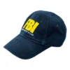 Gorra de béisbol del FBI «Azul marino y amarillo» 680740-410B2-4075-SML
