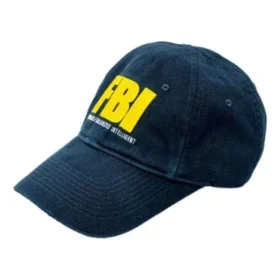 Gorra de béisbol del FBI «Azul marino y amarillo» 680740-410B2-4075-SML