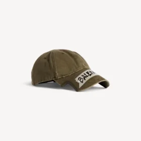 Gorra de cinta adhesiva para hombre en color caqui