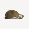 Gorra de cinta adhesiva para hombre en color caqui