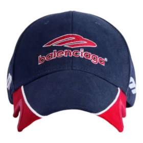 Gorra de fútbol 3B «Azul marino oscuro/Rojo» 857722410B24104