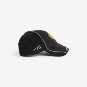 Gorra de hombre con escudo naval en negro