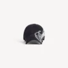 Gorra de hombre «Cursive» en negro desgastado
