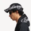 Gorra de hombre «Cursive» en negro desgastado