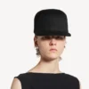 Gorra de mujer en negro Gorra de mujer en negro