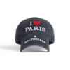 Gorra «I Love Paris» de Balenciaga «Negra» 811743410B21002