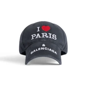 Gorra «I Love Paris» de Balenciaga «Negra» 811743410B21002 Gorra «I Love Paris» de Balenciaga «Negra» 811743410B21002