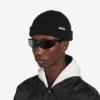 Gorro de lana para hombre en color negro