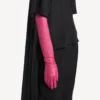 Guantes largos de mujer en rosa Guantes largos de mujer en rosa