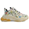 Gucci x Balenciaga The Hacker Project Triple S «Flora Print» 677195-UL110-8461