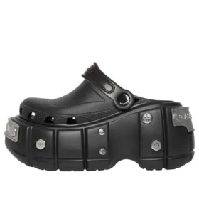Hardcrocs Slide x Crocs «Nero Silver» 687398W1S8N1081