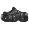 Hardcrocs Slide x Crocs «Nero Silver» 687398W1S8N1081