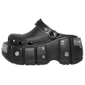 Hardcrocs Slide x Crocs «Nero Silver» 687398W1S8N1081