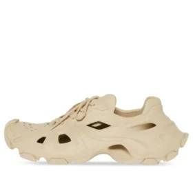 HD Sneaker con cordones y aberturas «Beige» 702421W3CES9300