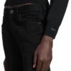 Jersey con cremallera para mujer en negro Jersey con cremallera para mujer en negro