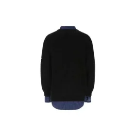 Jersey con detalles de camisa «Negro» 675268T32151000 Jersey con detalles de camisa «Negro» 675268T32151000