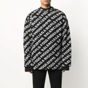 Jersey con estampado integral del Programa Mundial de Alimentos «Negro» 612957T15651070 Jersey con estampado integral del Programa Mundial de Alimentos «Negro» 612957T15651070