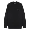 Jersey con logotipo bordado, corte medio «Negro» 652981TKV871070