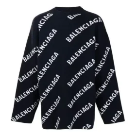 Jersey con logotipo de punto intarsia «Negro» 623283T15674177