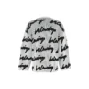 Jersey de algodón de cuello redondo con garabatos en 3D «White» 625985T31809040