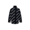 Jersey de cuello alto con estampado de logotipos «Black White» 621018T15674177