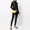Jersey de cuello alto entallado «Negro» 682003T51751000