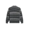 Jersey de cuello redondo con diseño Fair Isle «Gris» 675280T16121240