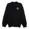 Jersey de cuello redondo con logotipo «B Crest» de estilo deportivo «Negro» 671125TLV60-1000