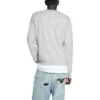 Jersey de cuello redondo con logotipo integral «Gris claro-Blanco» 702952T32331461